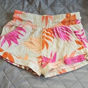 Carter's Pink and Orange Floral Shorts